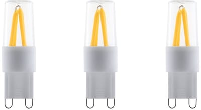 SPL G9 LED Lamp 2W Dimbaar - Warm Wit - 160lm - LED Filament T16 Buislamp - 3 Stuks - 2700K - 230 Volt