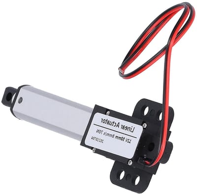 Lineaire aandrijving - Elektrische motor actuator - Automatiseren van beweging - Geluidsarm en robuust - 50 mm slag - Aluminium