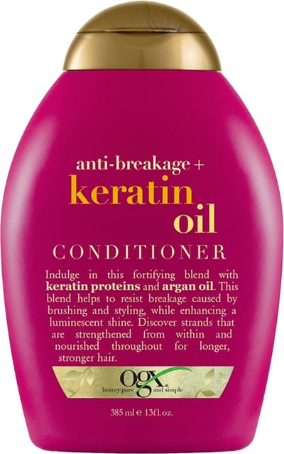 OGX Keratin Oil - Haarversterkende Conditioner - Arganolie, 385 ml