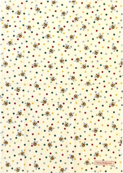 Emma Bridgewater - Theedoek - Textiel Tea Towel Bumblebee - Polka Dots