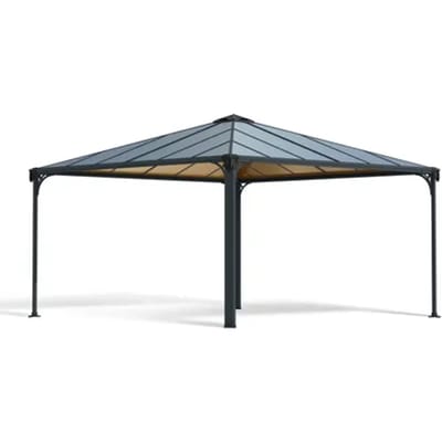 Palram | Canopia - Tuinpaviljoen Palermo - Donkergrijs Brons - 430x430cm