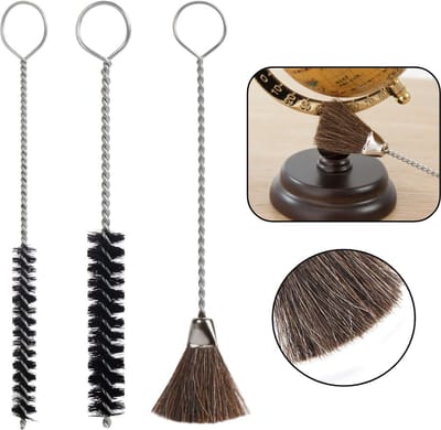 PD® - Ragers - Schoonmaak borstel - Kleine Ragers - Rietjes schoonmaak - 3 delig - 17 cm - schoonmaak borstel - Rager mini