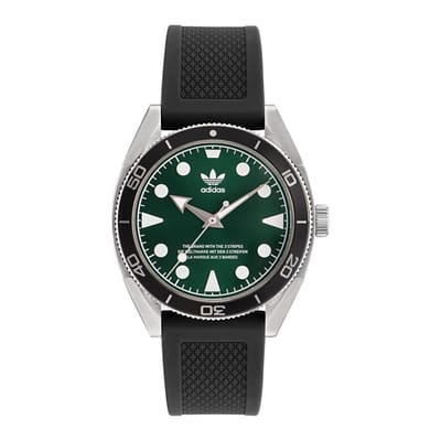 Adidas Originals Edition Two AOFH23008 Horloge - Siliconen - Zwart - Ø 43 mm
