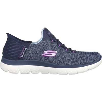 Skechers Slip-Ins Summits Dazzle Navy sneakers - Blauw - Extra comfort - Memory Foam