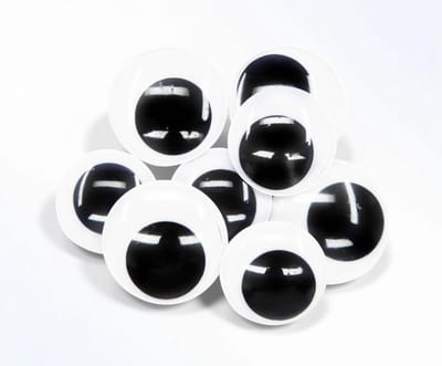 Maison Elara - Zelfklevende Wobbly Ogen - Creatieve Knutselogen - 40mm en 50mm - Perfect voor DIY en Scrapbooking - Voor Kinderen en Volwassenen