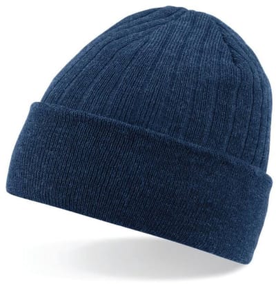 Thermo beanie - Thinsulate muts - Wintermuts - Warm - Hoofdbedekking - Winterkleding - Blauw - Jonyx