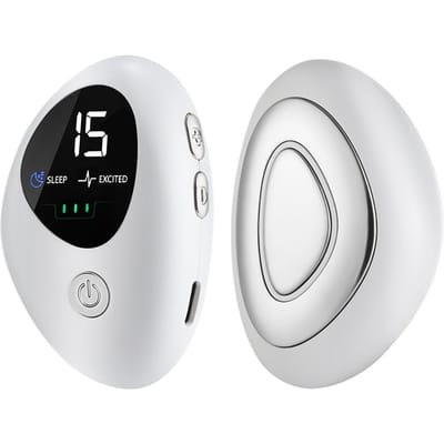 Nieuw Slaapmiddel Handheld Hypnose Apparaat Verlicht Slapeloosheid Stress Angst Snel Slapen Hersenen Ontspannen Mentale Gezondheid wit