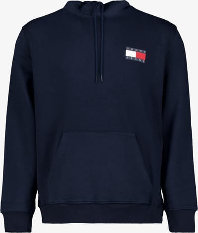 Tommy Hilfiger Tommy Jeans Essential Flag Hoodie voor heren, Dark Night Navy, maat S
