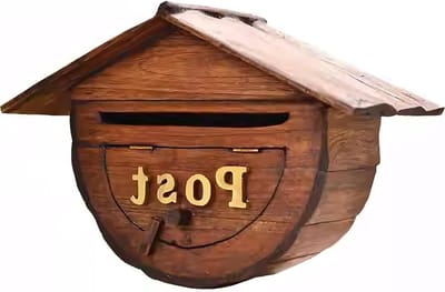 Pakketbrievenbus - Veiligheid brievenbus - Post en pakketten ontvangen - Afsluitbaar anti-phishing paneel - 39 x 26 x 16 cm