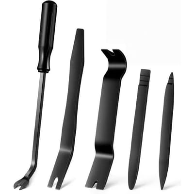 5 Stuks Krasvrije Plastic Wrikgereedschap Auto Bekleding Verwijderingsgereedschap Set Interieur Deurpaneel Clip Bevestigingsmiddel Verwijderingsset Voor Voertuig