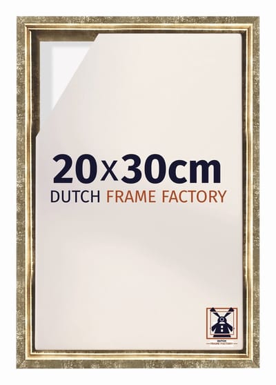 Baklijst 20x30 cm - Goud Antiek - Geschikt voor Canvasdoek - MDF Baklijst Lausanne