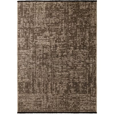 SPACE Vloerkleed – Laagpolig Velours – Modern & Sportief – Katoen & Chenille – Beige- 120x170 CM