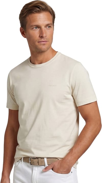 Gant t-shirt creme