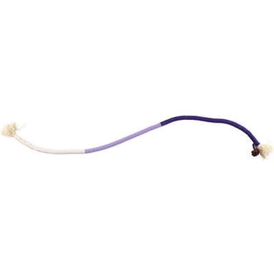 1 STKS Kat Bijt Touw Speelgoed Tanden Slijpen Duurzaam Plagen Kat Plager Speelgoed Schone Mond Kittens Speelspeelgoed Huisdierbenodigdheden Accessoires 70CM (27.55in) paars
