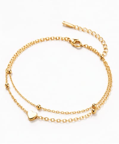 Armband - Goudkleurig- verguld - dames - Vrouwen - feest sieraden - verjaardag cadeau - cadeau - vakantie