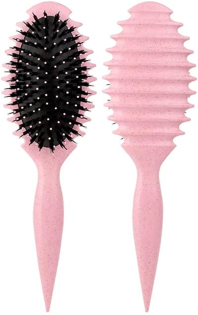 Krullenborstel Roze - Curl Brush - Haarborstel - Krullen