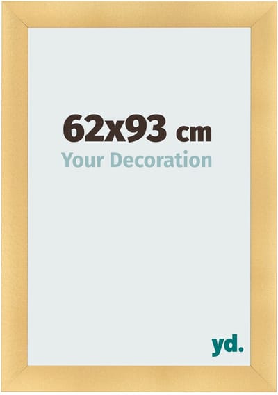 Your Decoration - Fotolijst 62x93 cm - MDF - Goud Mat - Pisa