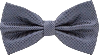 Fako Fashion® - Vlinderstrik - Vlinderdas - Strik - Kleine Ruit - 12cm - Grijs