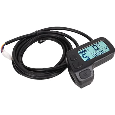Elektrische Scooter LCD Display Ergonomische Externe Knoppen Kleurenscherm Elektrische Scooter Bedieningspaneel black