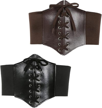 Brede Elastische Corsetriem voor Dames, Retro Taille Corset voor Feestjes en Jurken, Perfect voor Halloween en Kostuums