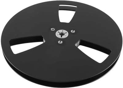Dailygoods- Oprolhaspel 7 inch - Lege Tape-spoel - Aluminiumlegering - 3-gats Ontwerp - Vervangend Onderdeel - Laag Geluidsniveau - Bandspoel