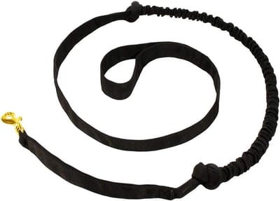 Handsfree Hondentuig - Jogging Riem - Hondensporten - Met Schokdemper - 142-194 cm - Zwart
