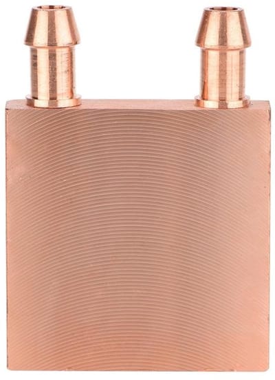 Dailygoody - Waterkoeling - Copper Heatsink - Compact formaat - Koeling systeem - Voor desktop - 40 x 40 x 10 mm