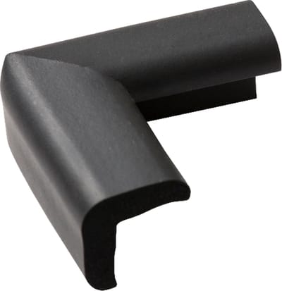 Jippie's - Tafelhoekjes foam - 4 stuks - Zwart