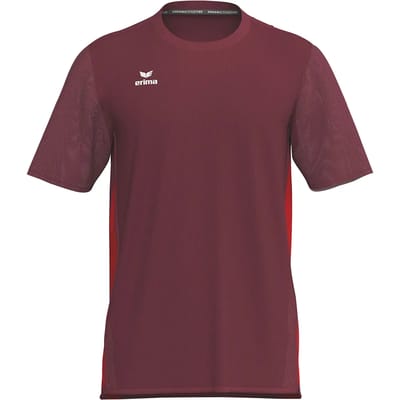 Erima T&F Wings Functioneel T-Shirt Kinderen - Bordeaux / Rood | Maat: 140