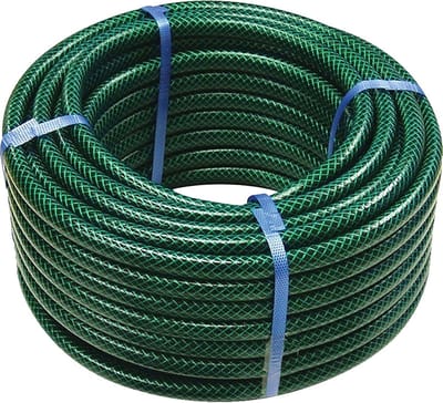30M Tuinslang Haspel - Versterkte Outdoor Slang met 1/2" Diameter - Heavy Duty Gazon Tuin Auto