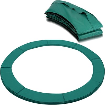 Trampoline Randafdekking - Veerafdekking Veiligheidsmat - Trampoline Veiligheid - Scheurbestendig Weerbestendig - 366 cm Diameter - Groen