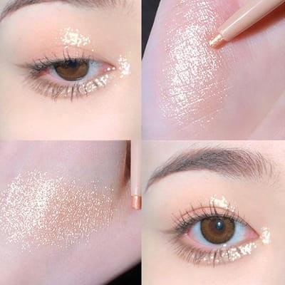 Crayon Ombre à Paupières Illuminant Mat Crayon Gel Eyeliner Beige Teint Correcteur Crayon Ombre à Paupières Contour Lisse gray
