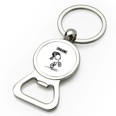 Akyol - bmx met eigen naam flesopener - Sport - fietser - fiets - 9 bij 3 cm