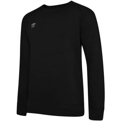 Umbro Heren Club Leisure Sweatshirt (Zwart/Wit)