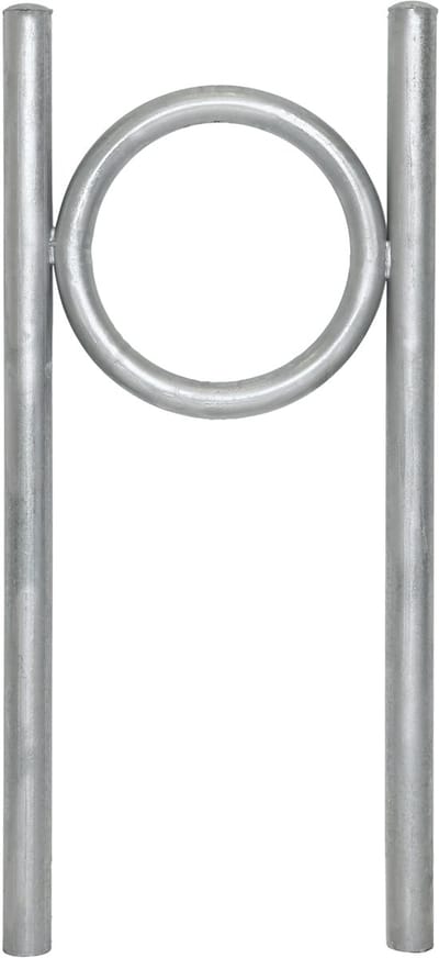 TRUTZHOLM - Fietsenrek Parker Type O - In Beton te Gieten - 115 x 53 cm - Ø 60 mm - Thermisch Verzinkt Staal