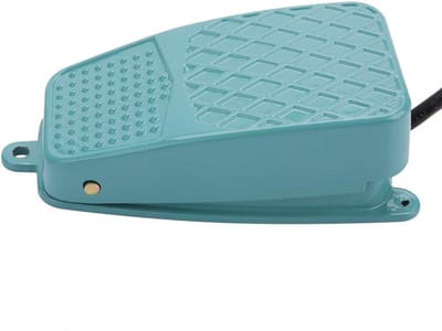 Dailygoody - TFS-2 Anti-slip Voetpedaal Schakelaar - Aluminium, 10A, 250V, Lockable