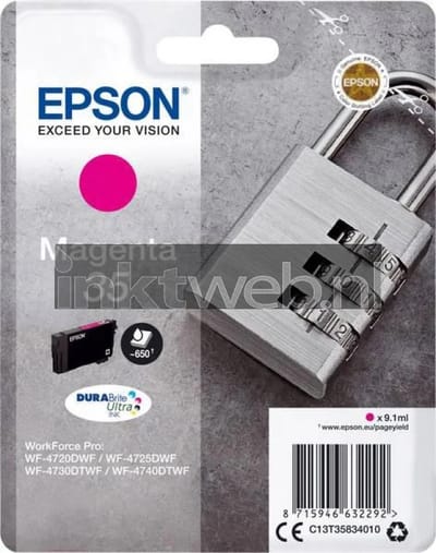 Epson T3583 nr. 35 inktcartridge magenta (origineel)