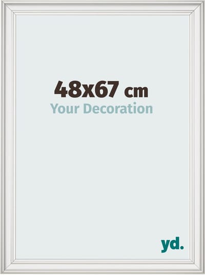 Your Decoration - Fotolijst 48x67 cm - MDF - Wit Geveegd - Lazio