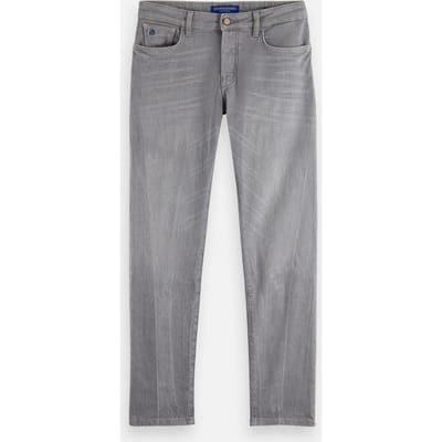Scotch & Soda Ralston Regular Slim Jeans – Grey Sands Maat: W30L32 | Slim Jeans Outlet | Heren | Grijs