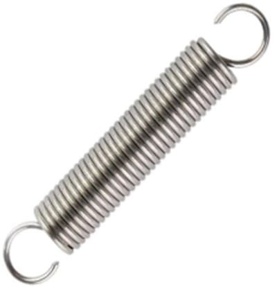 Trekveer S Haak - Metalen Spoel - Verbinding Maken - Roestvrij Staal - 160mm 2.0mm - Zilver