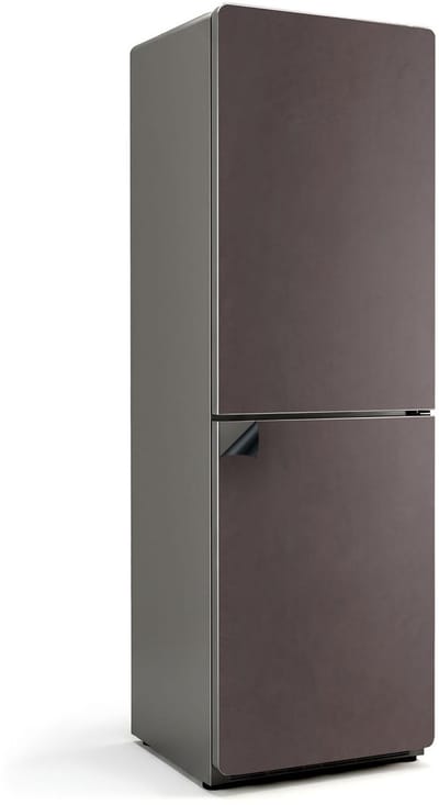 Wallfluent Magnetische Koelkastmat - Bruin Koelkast Magneet Sticker - 60 cm x 190 cm - Bruin Magnetische Koelkastmat - Koelkast Magneet Decoratie - Magnetische Koelkastbescherming - Keuken Decoratie Magneet