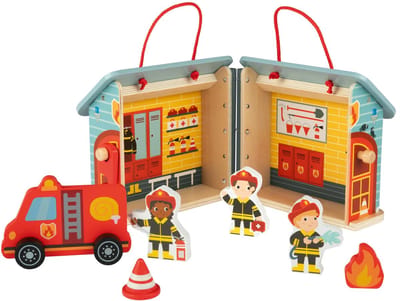 Playtive Poppenhuis – Brandweerkazerne / Brandweer speelset