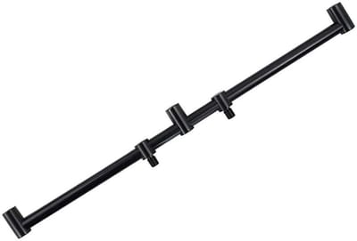 Dailygoody - Zwarte Buzzer Bars - Verstelbare Hengelsteunen - Voor Karper- en Matchvisserij - 40cm lengte - Stevig en betrouwbaar - Ideaal voor v