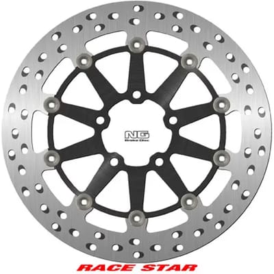 Zwevende motorfiets remschijf NG Brake Disc Race Star DIS2086ZG