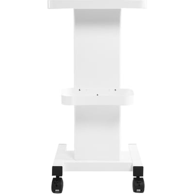 Trolley Hangmand Wielen Schoonheidsmachine Ondersteuning Houder Salon Huis met Stopcontact EU Plug white