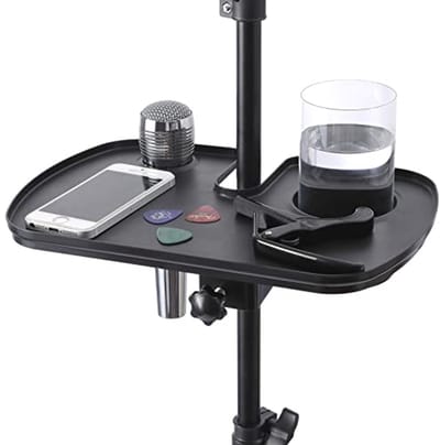 Microfoon Stand met Drinkhouder voor Zang en Gitaar Accessoires