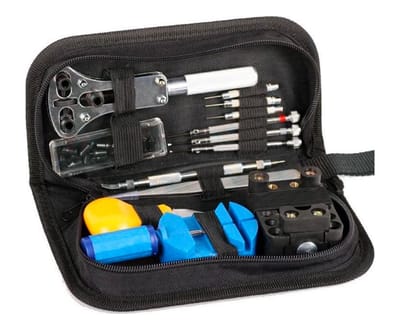CHPN - Horloge-Reparatie Set - Horloge maken - Horlogemaker - 13-delig Zelf je horloge repareren - Watch repair kit