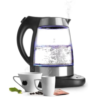 Lacor - 69292 - Glazen Waterkoker - 1.7 L - Warmhoudfunctie - Temperatuurinstelling