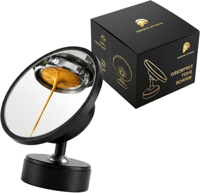 Espresso Spiegel - Barista Tool - Extractie Controle - Magnetische Bevestiging - 360° Verstelbaar - Aluminium