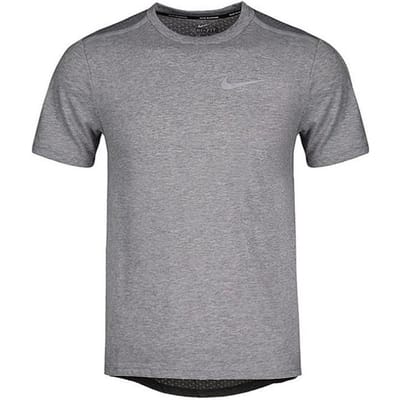 T-shirts Nike Homme Gris Col Rond Coupe Droite Modérée 892814-036 M gray